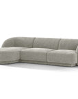 Miley Ecksofa - hellgrau - Palissar