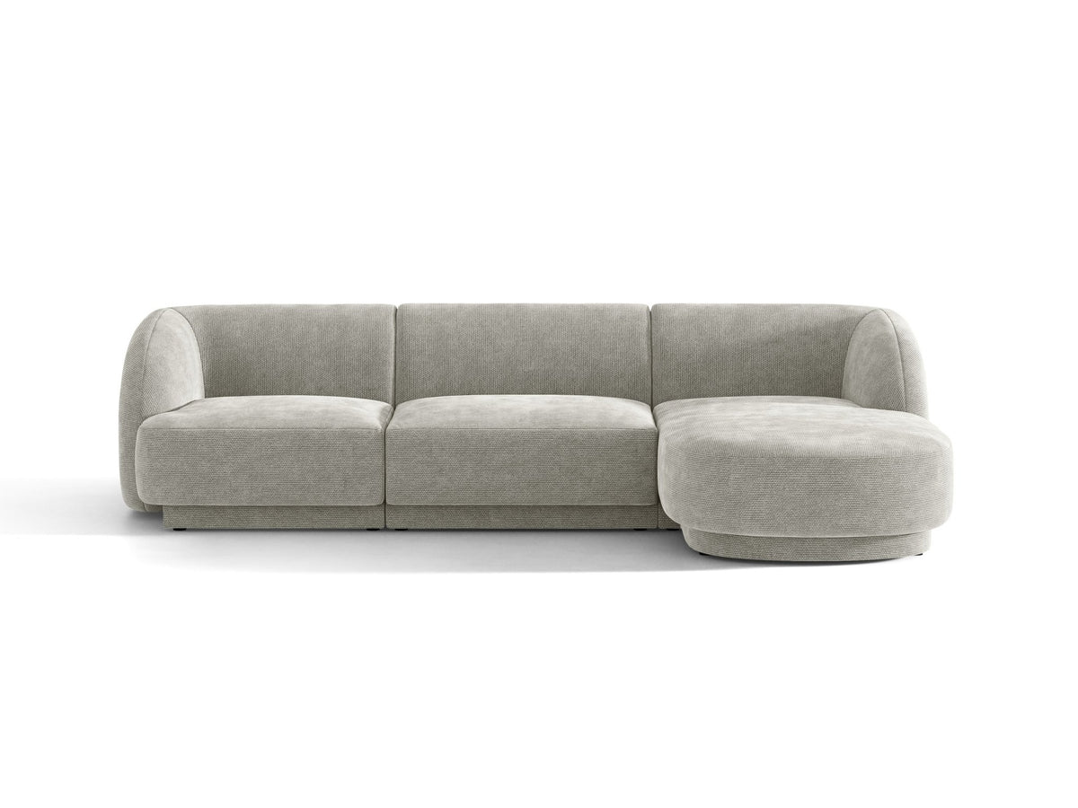 Miley Ecksofa - hellgrau - Palissar