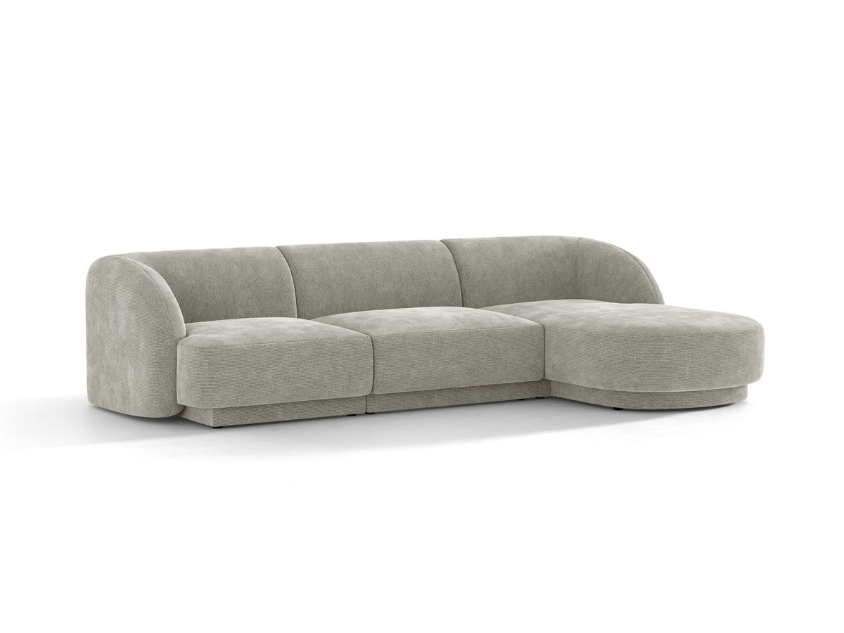 Miley Ecksofa - hellgrau - Palissar